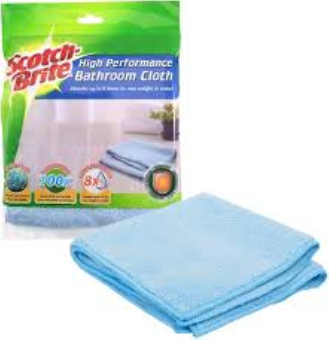 SCOTCH BRITE BATHROOM CLOTH